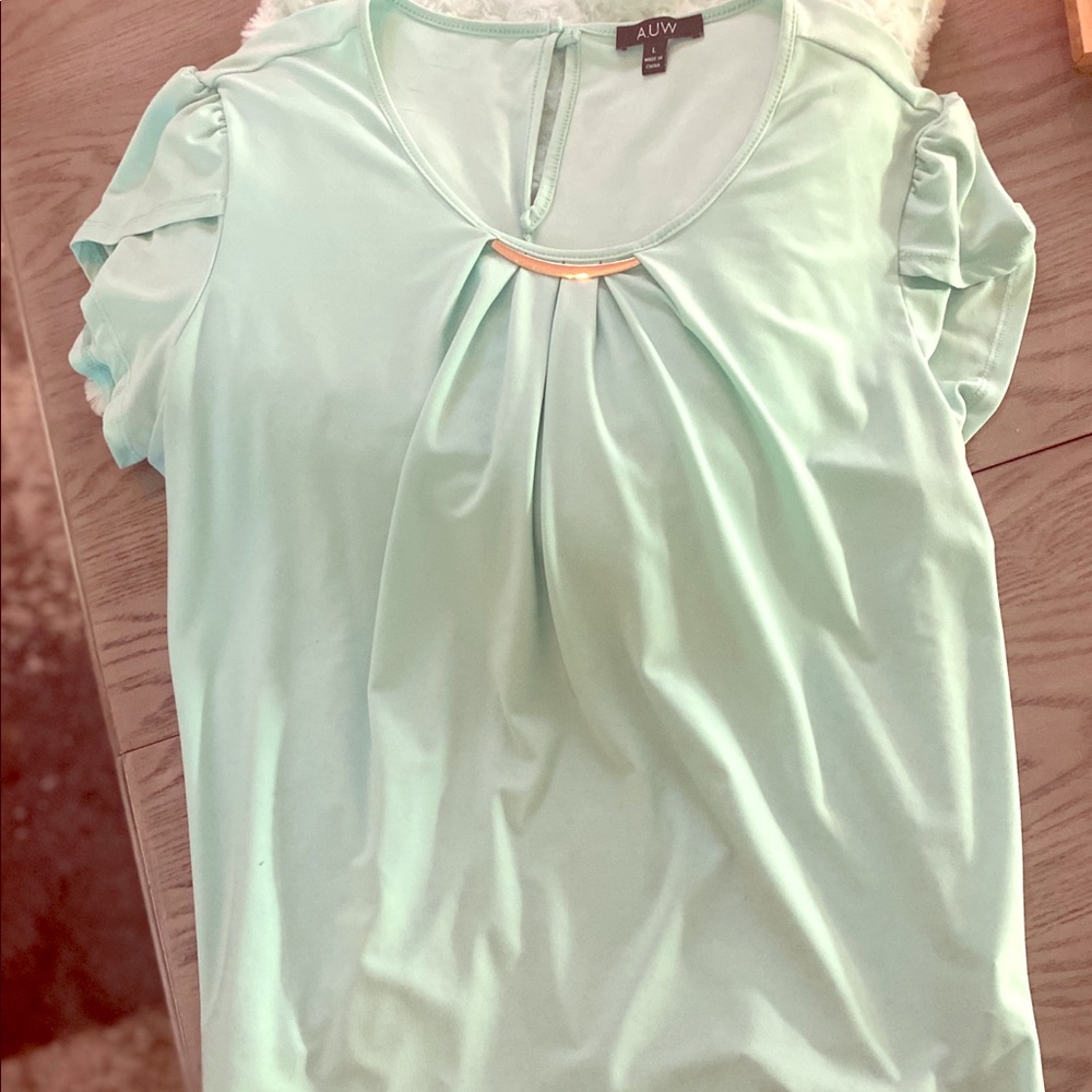 Mint Colored Top